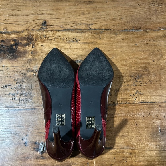 J.Renee Burgundy and Red Heels - Picture 4 of 5